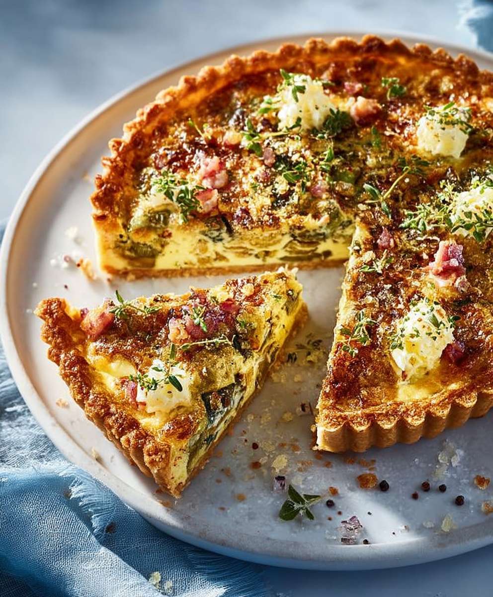 Picky bits quiche