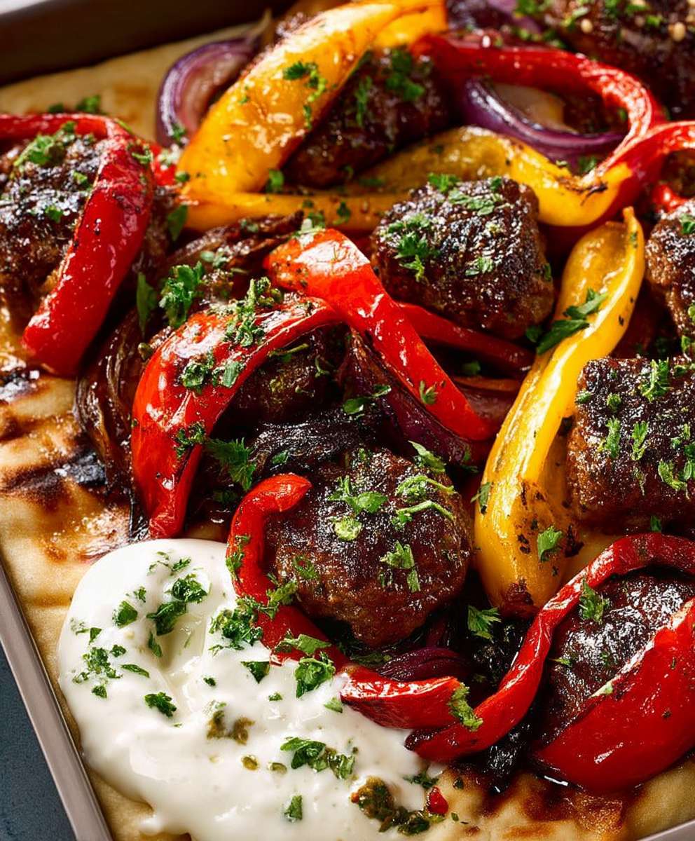 Tray bake dinner