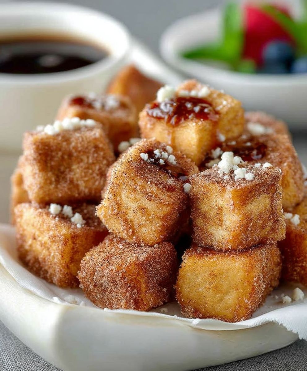 Cinnamon French Toast Bites