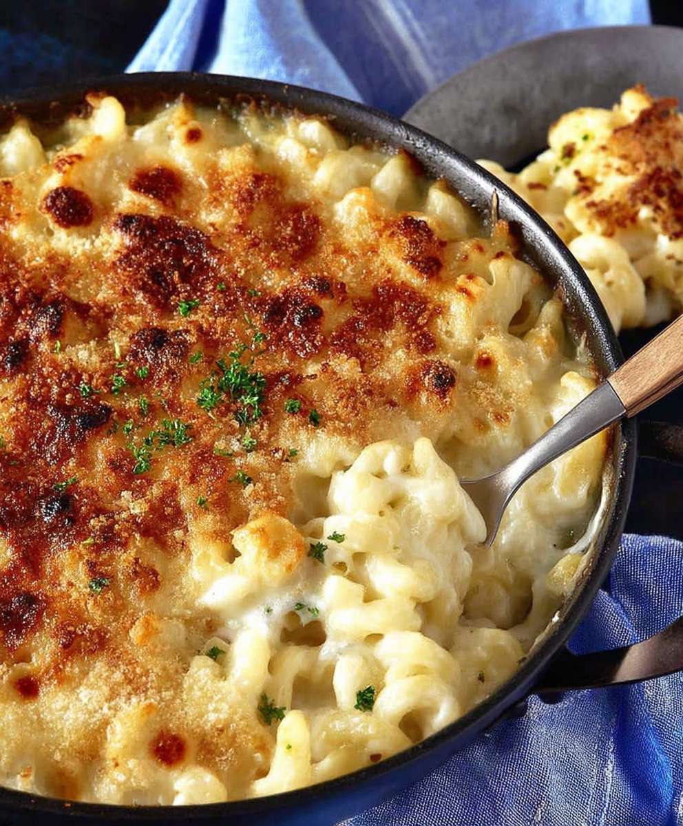 Baked One Pot Mac Cheese