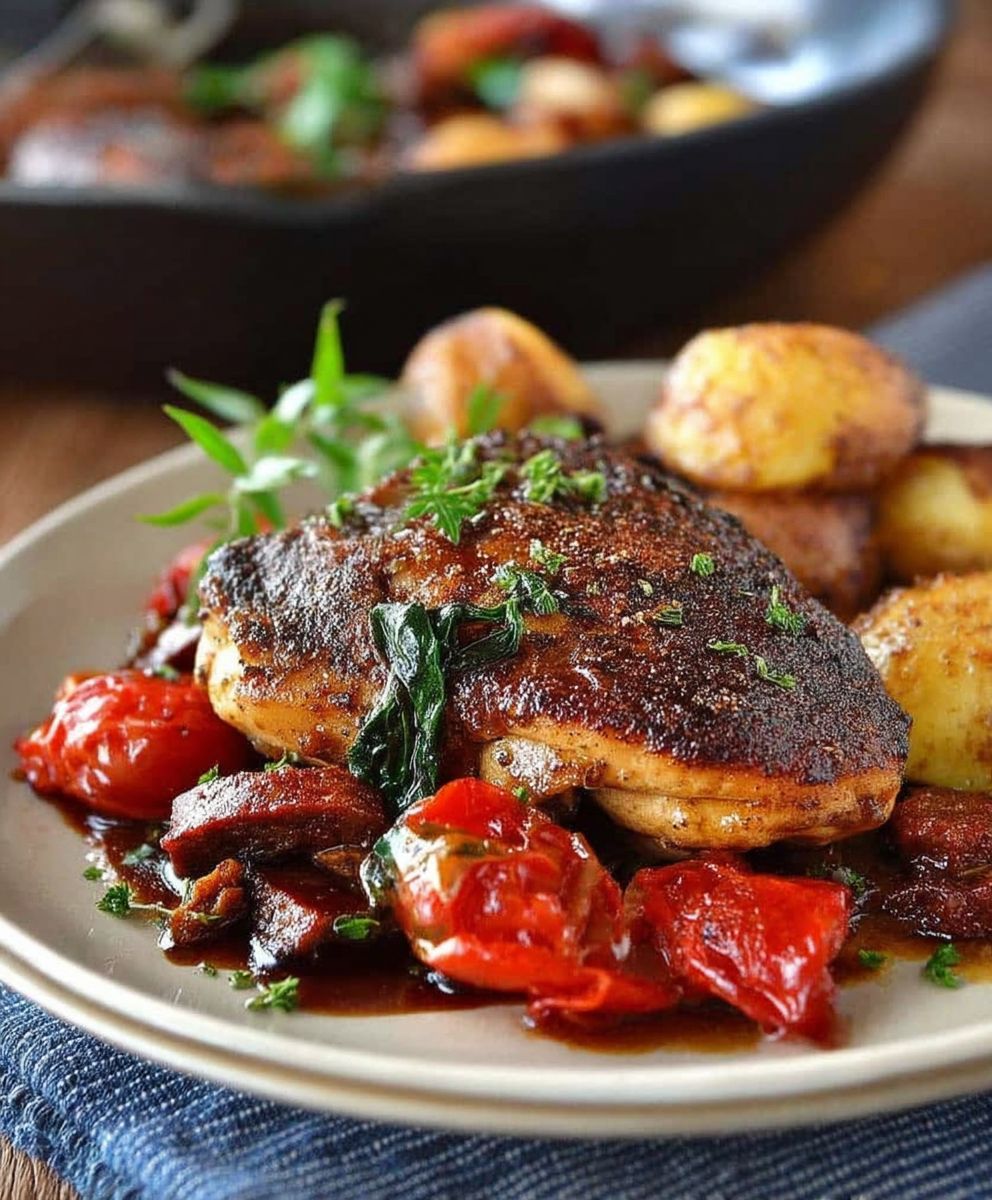 Spanish Chicken and Chorizo