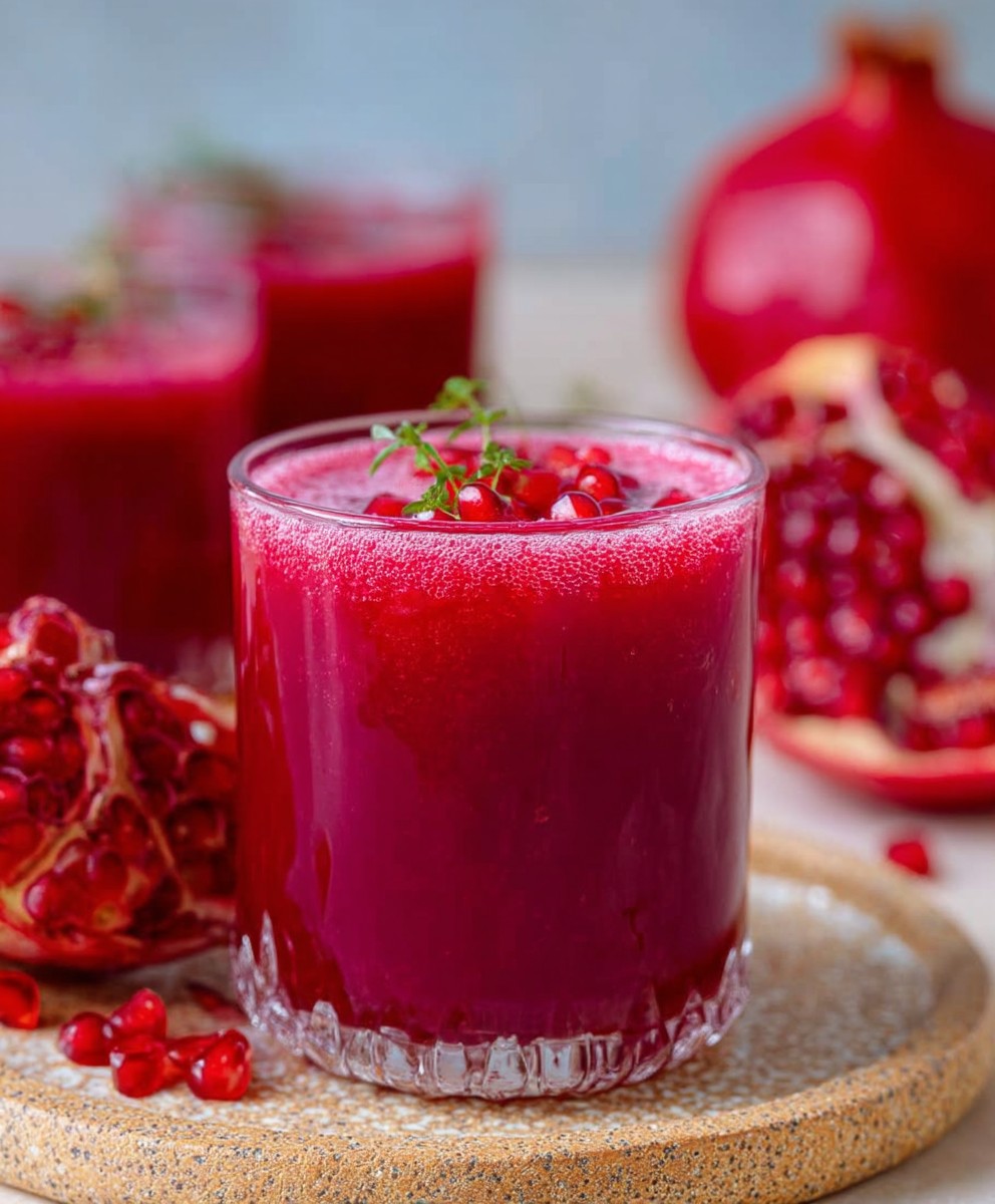 Pomegranate juice benefits