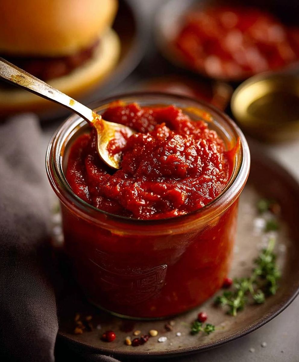 Tomato chutney burger sauce