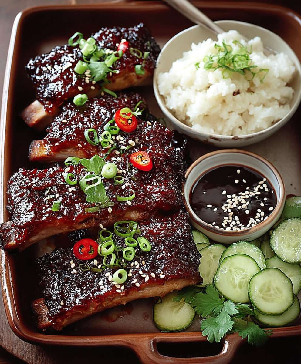 Sticky Asian Pork Ribs