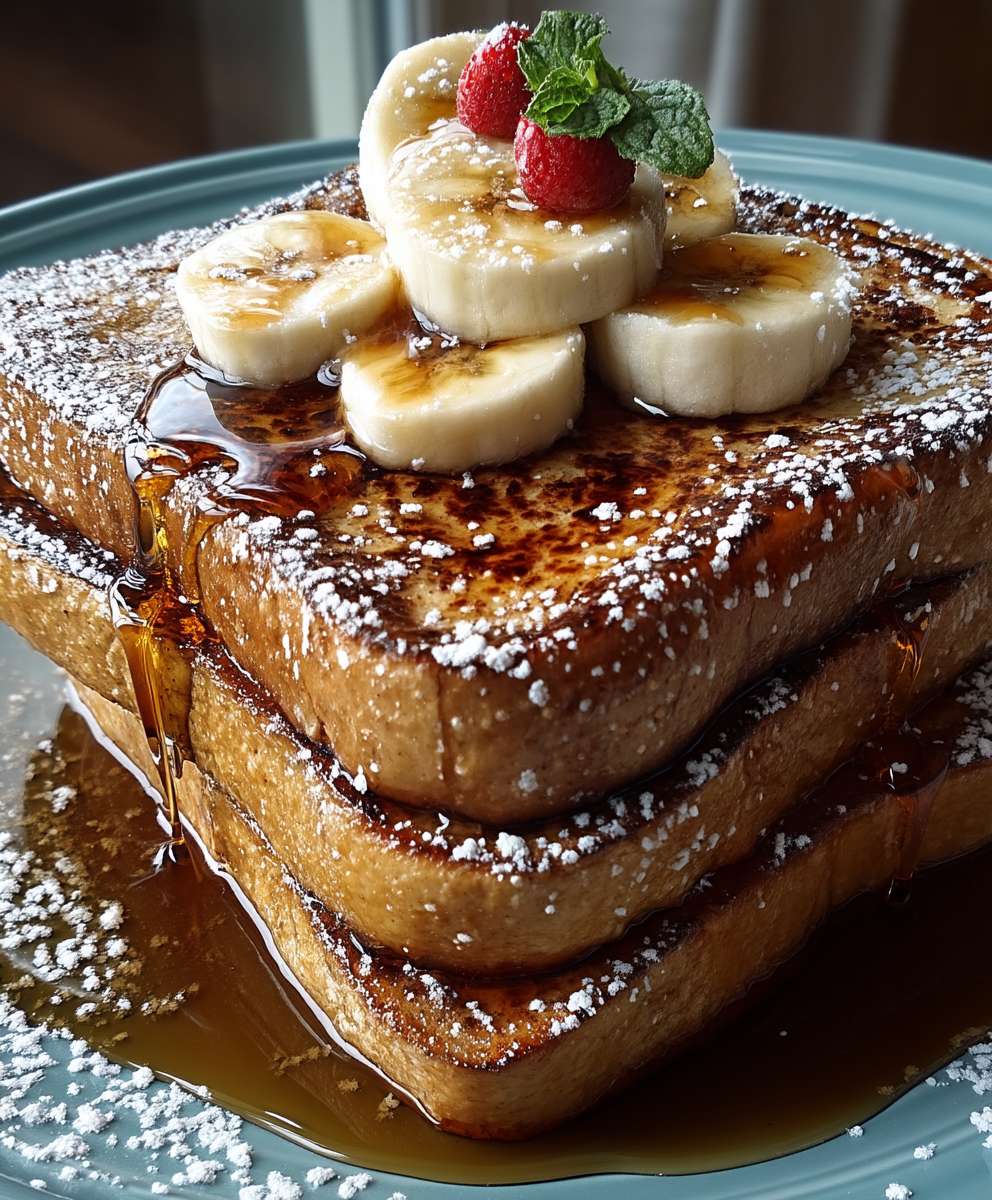 Caramelized Banana French Toast