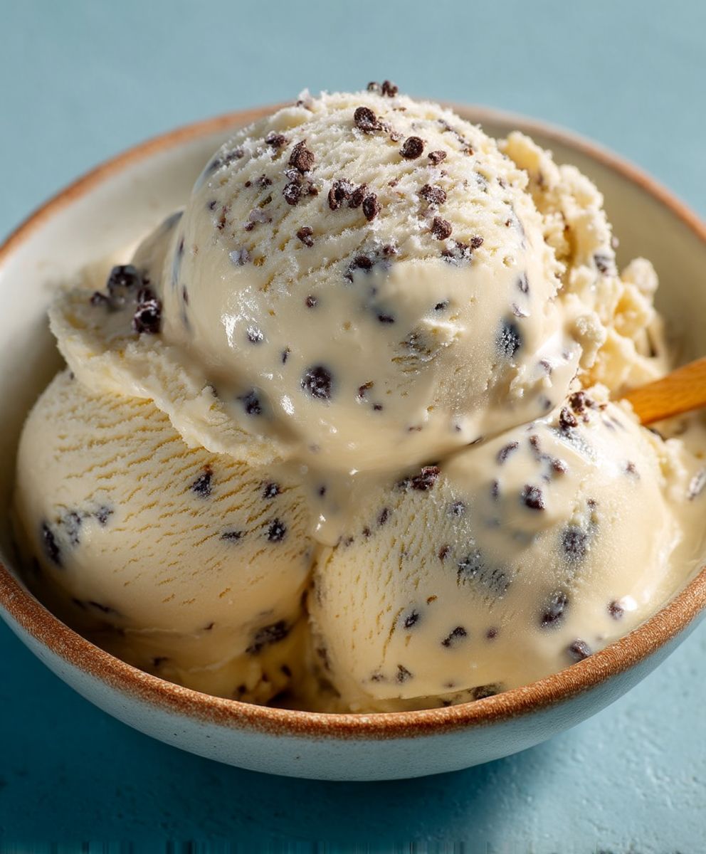 Chocolate chip ice cream