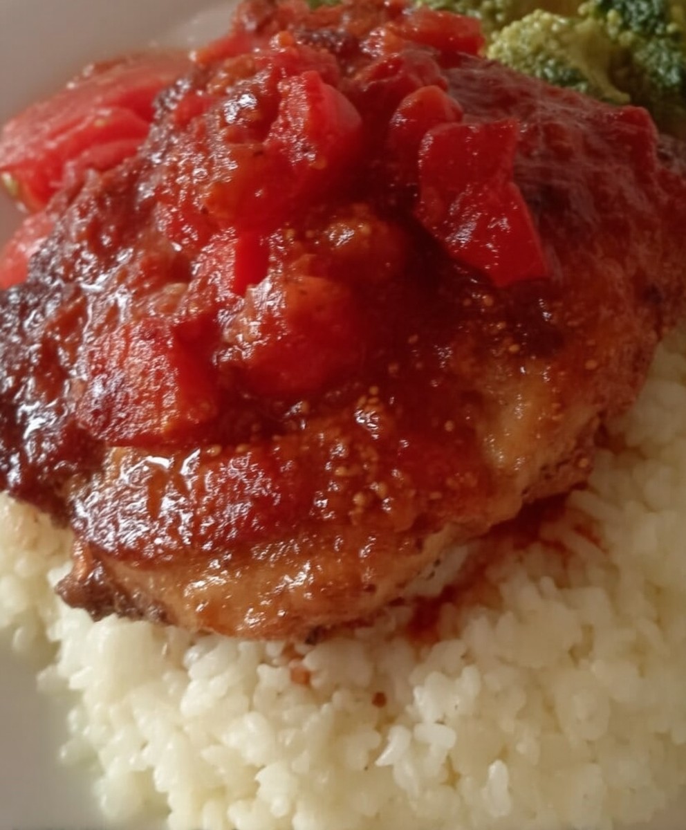 Pork Chops and Rice