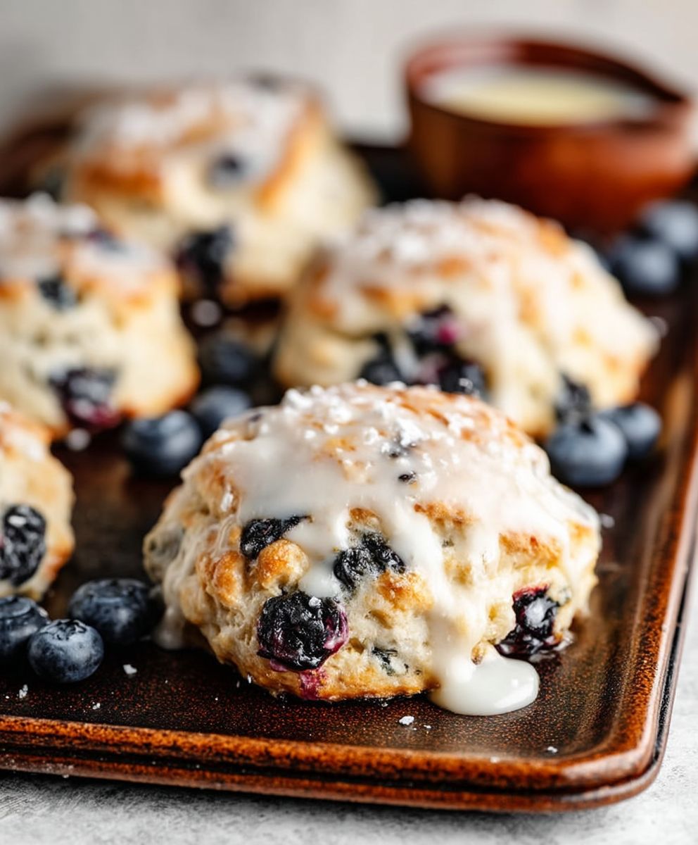 Blueberry Biscuits