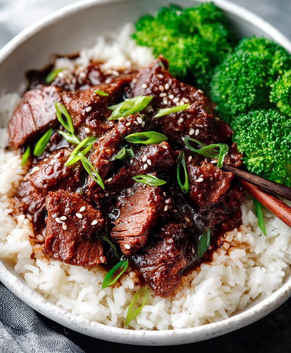 Korean slow cooker beef
