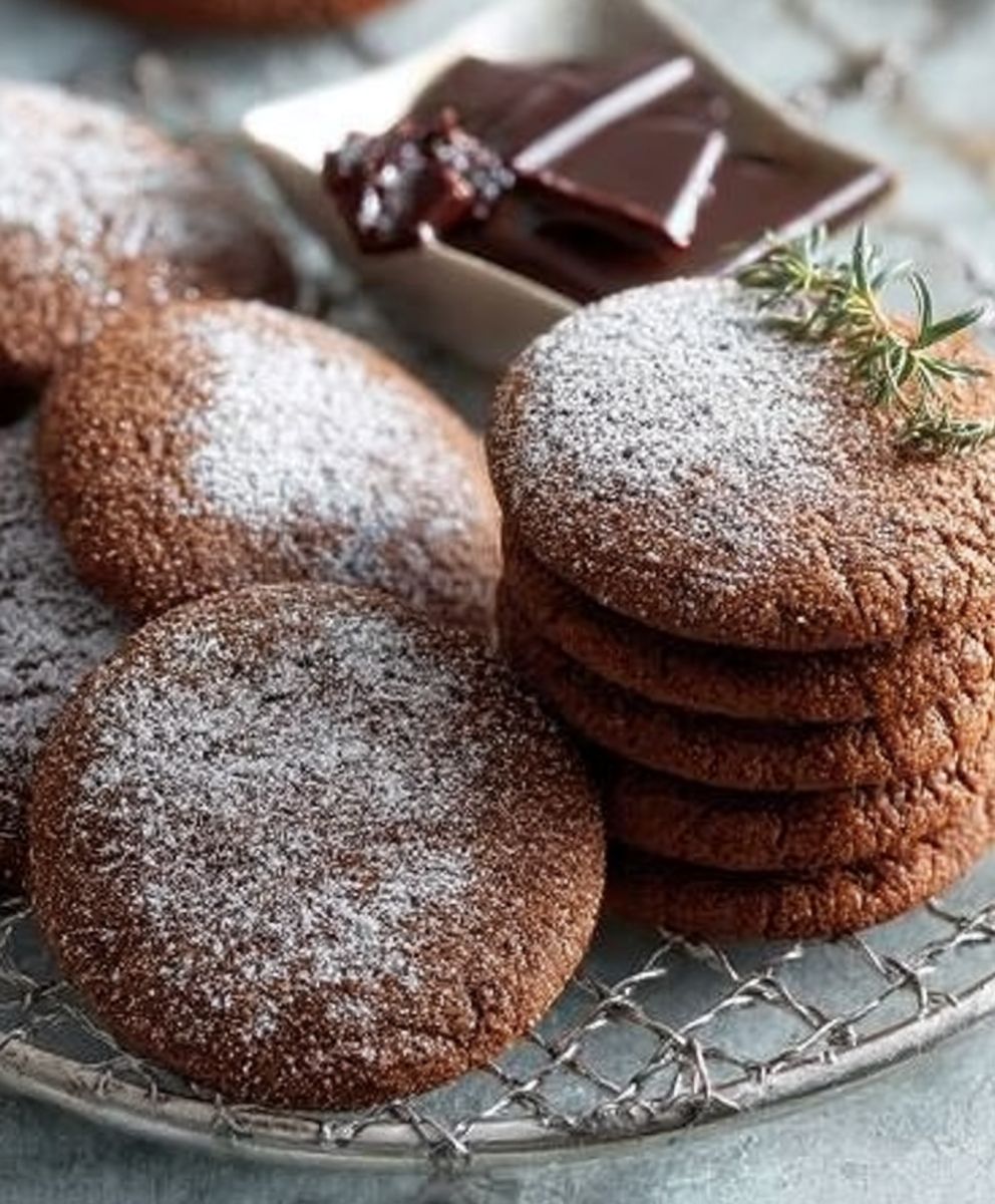 Chocolate Cutout Cookies