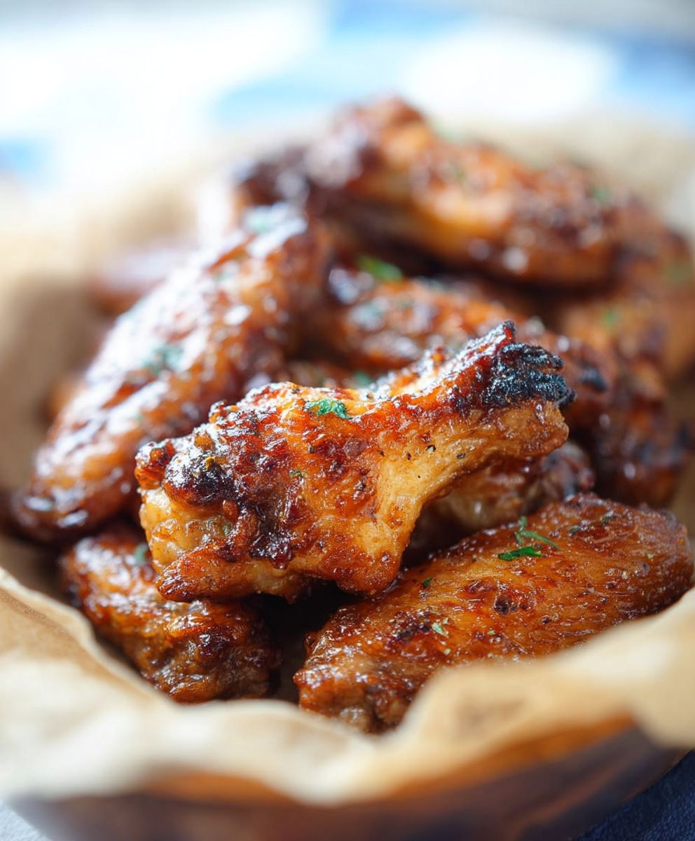Apple Butter Brown Sugar Wings