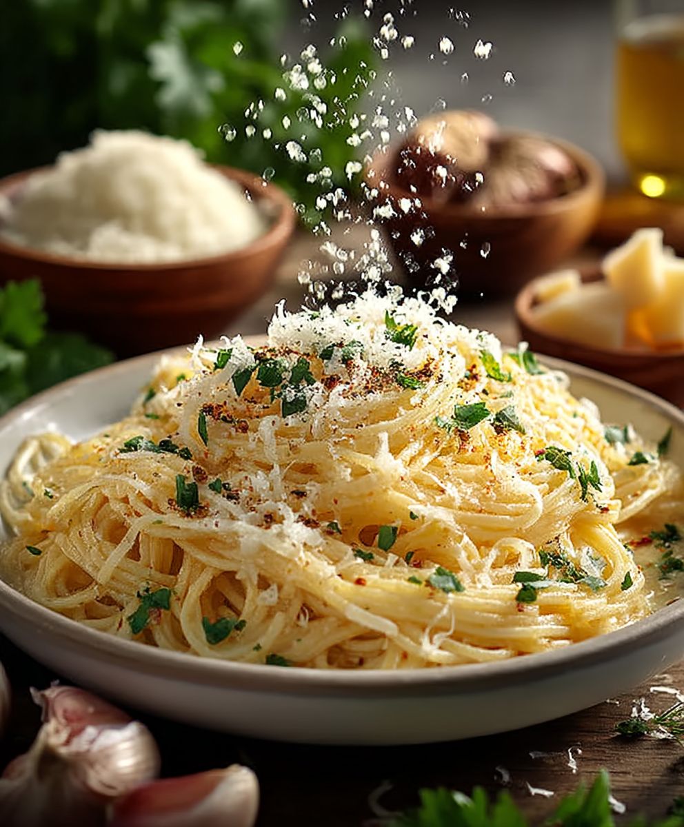 Garlic Parmesan Pasta