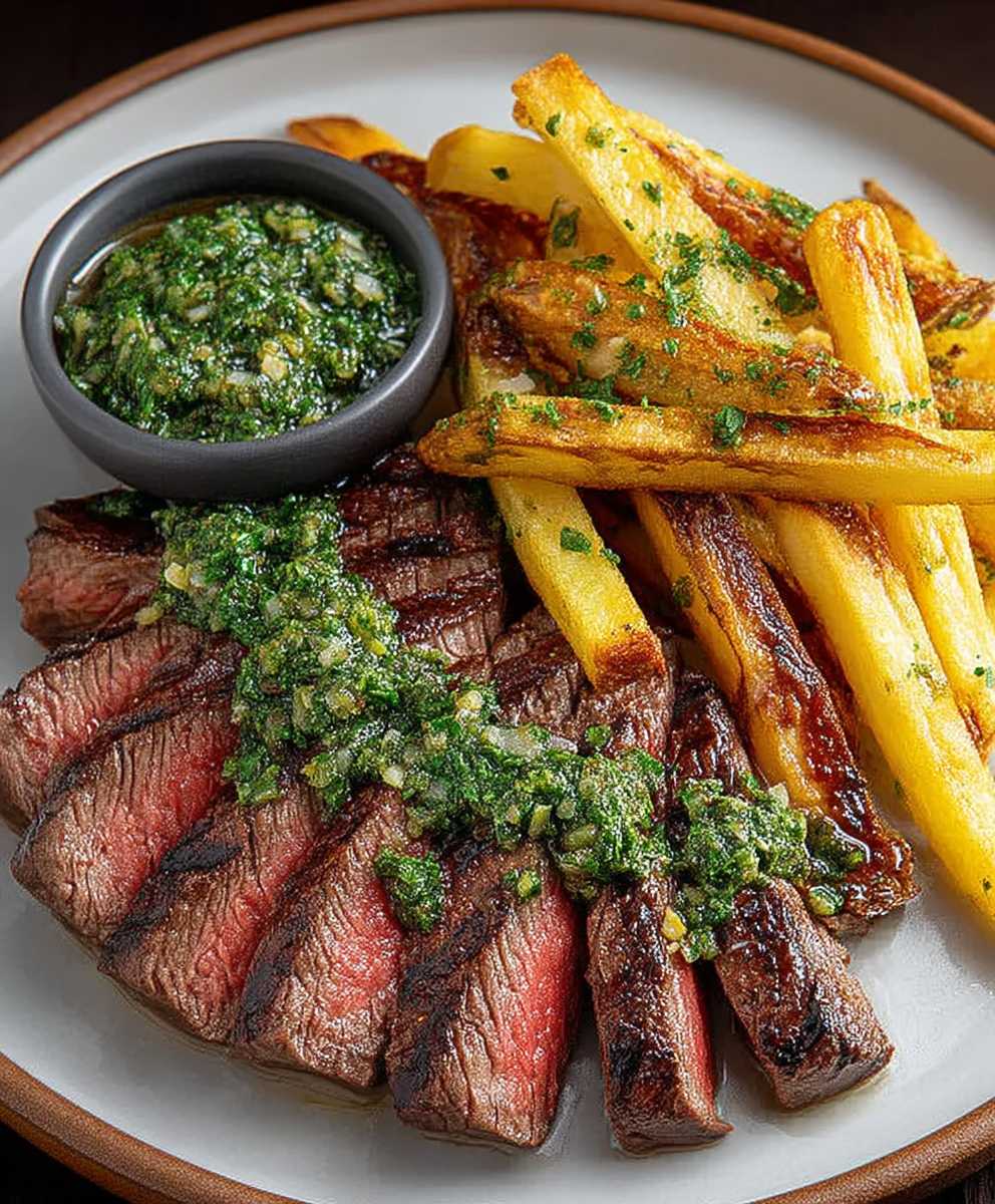 Steak Frites Chimichurri