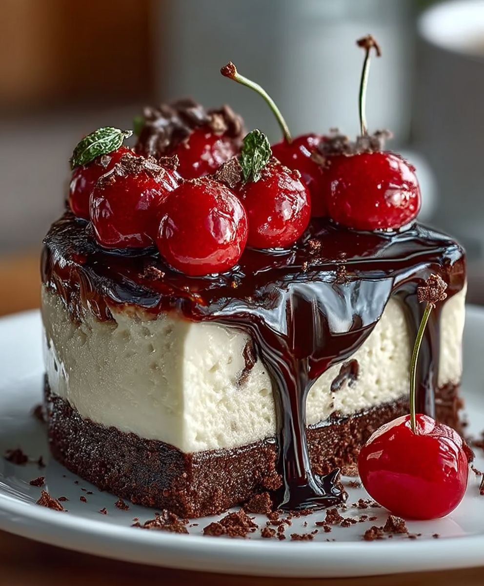 Black Forest Cheesecake