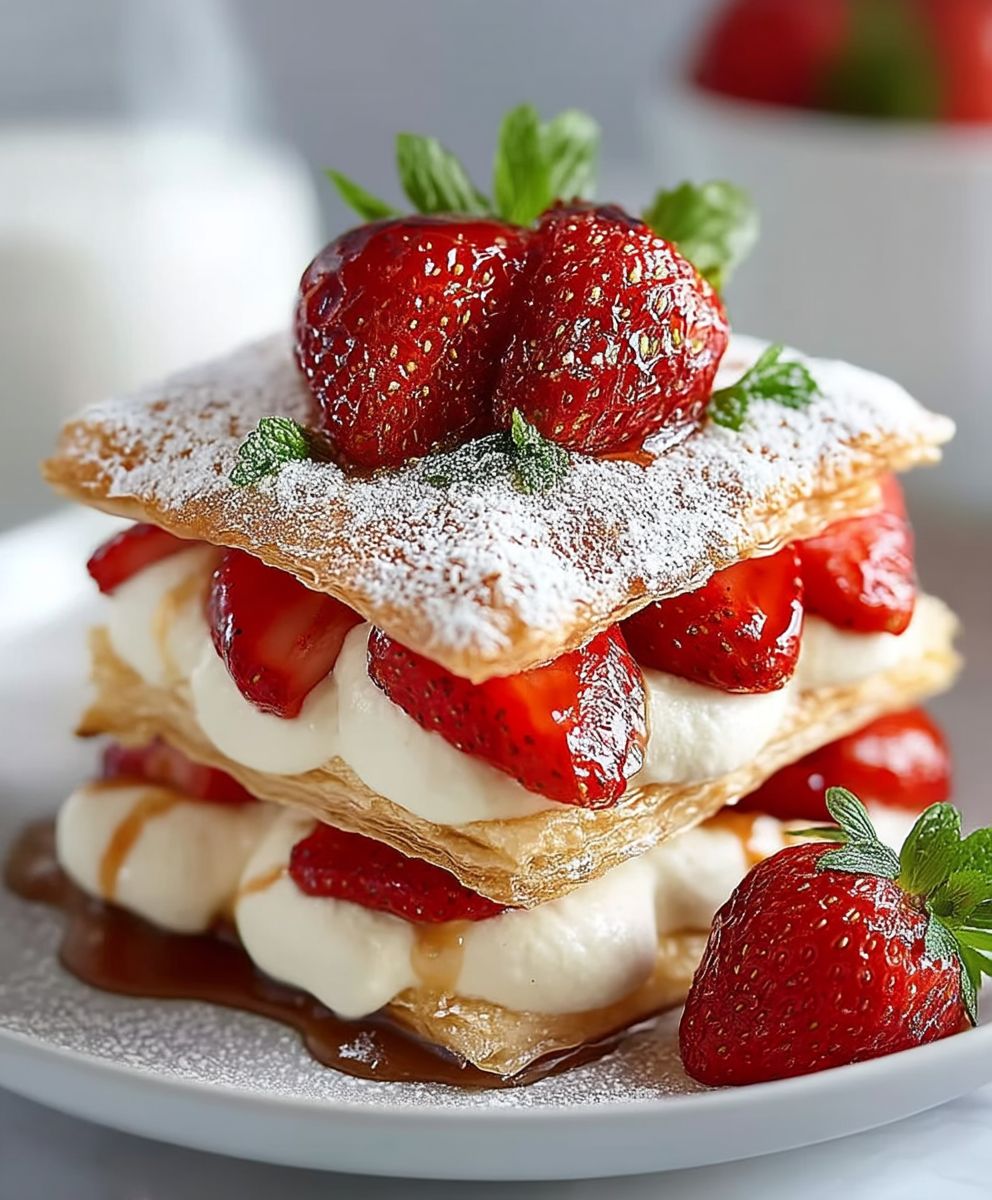 Strawberry Napoleon