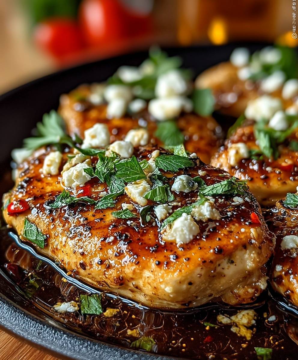 Hot Honey Feta Chicken
