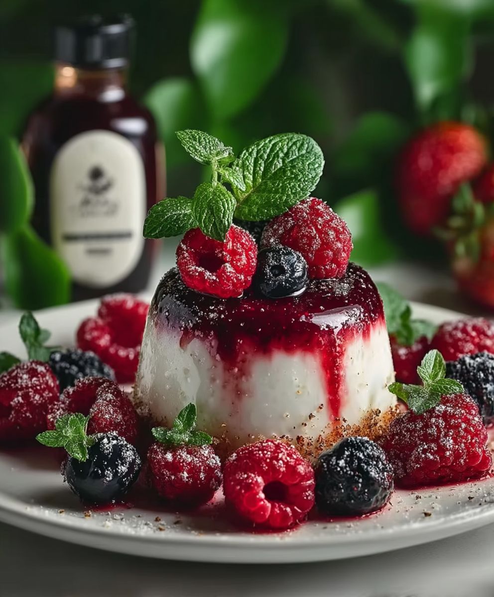 Vanilla Bean Panna Cotta