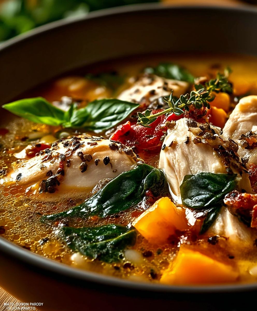 Tuscan Chicken Soup