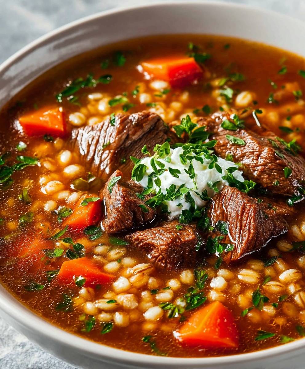 Beef Barley Soup