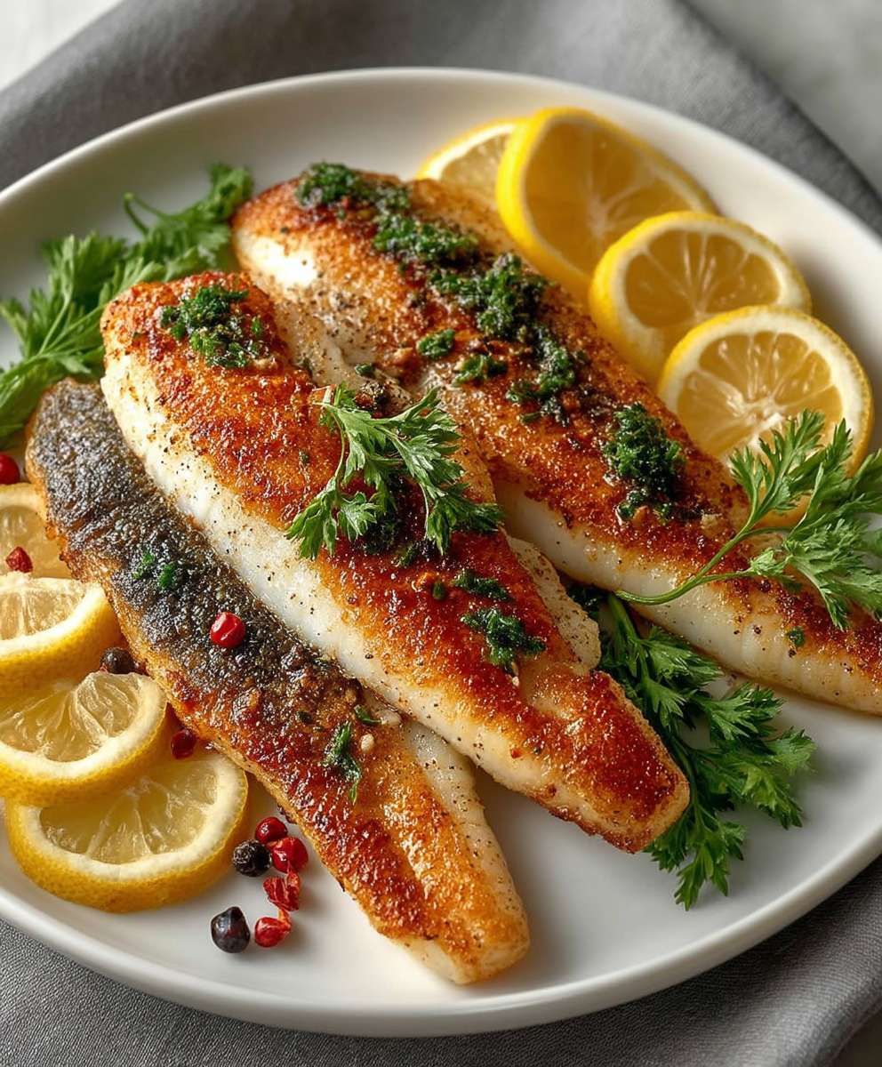 Pan Seared Tilapia