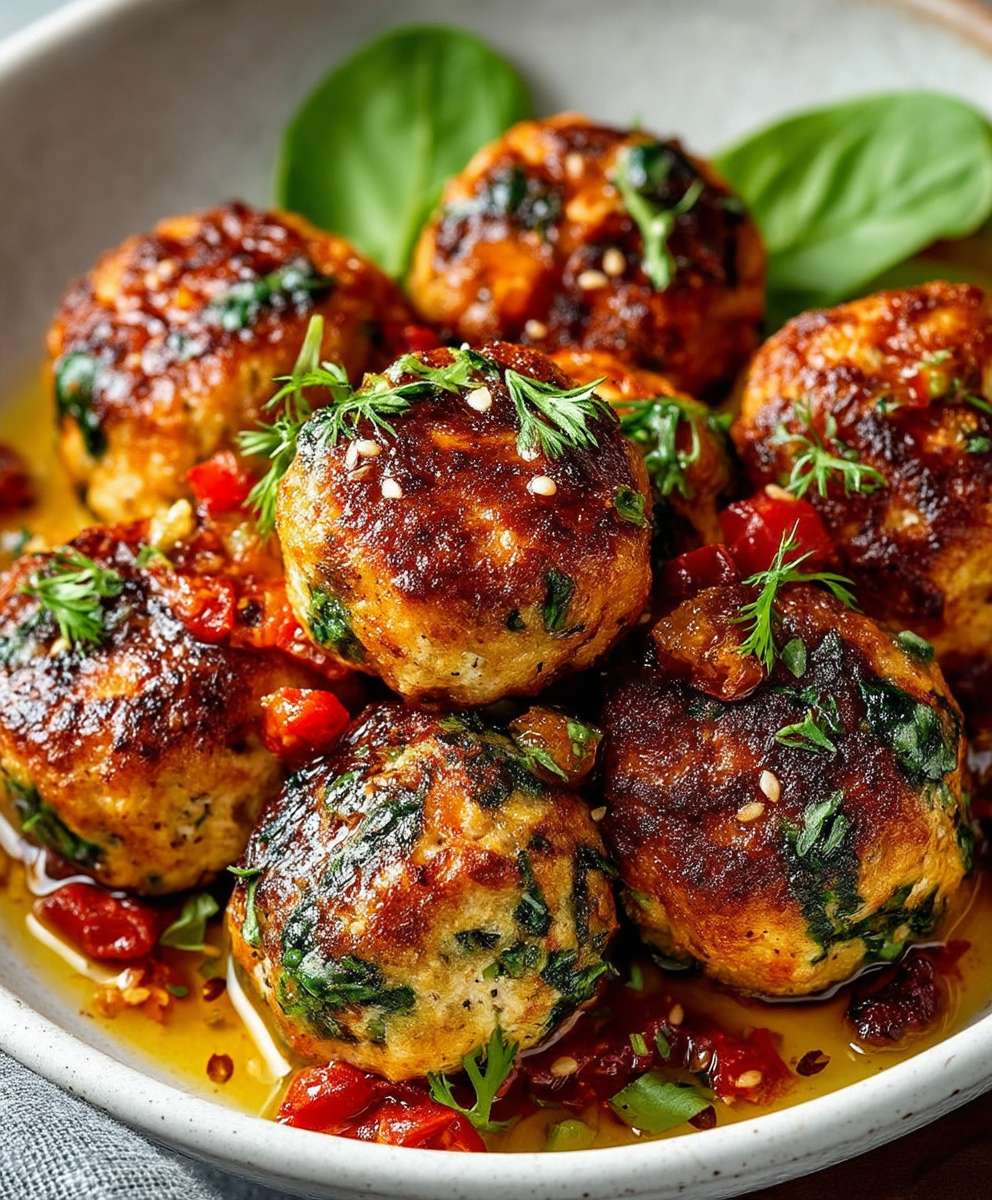 Italian Chicken Meatballs