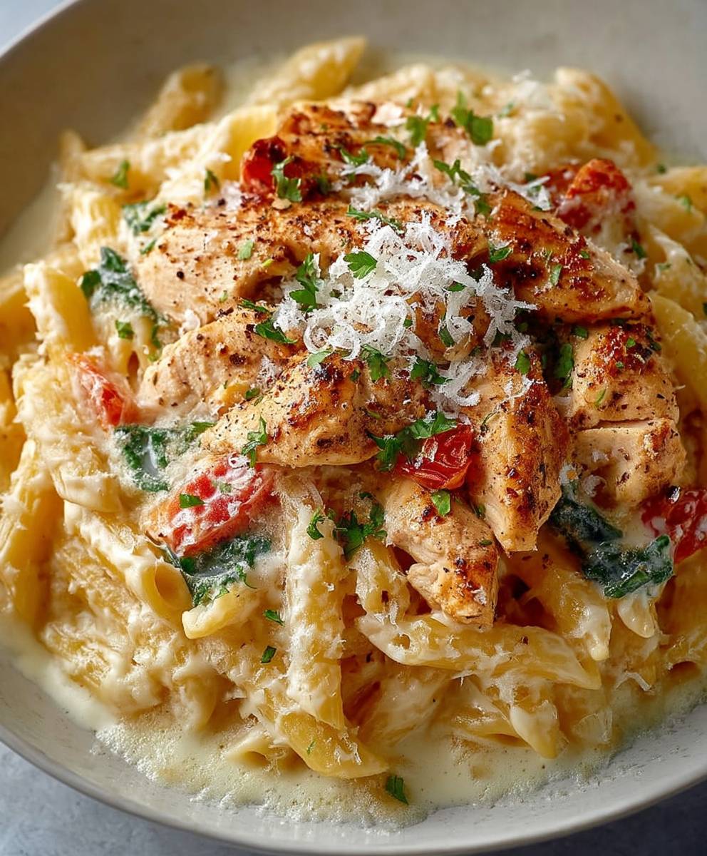 Parmesan Chicken Pasta