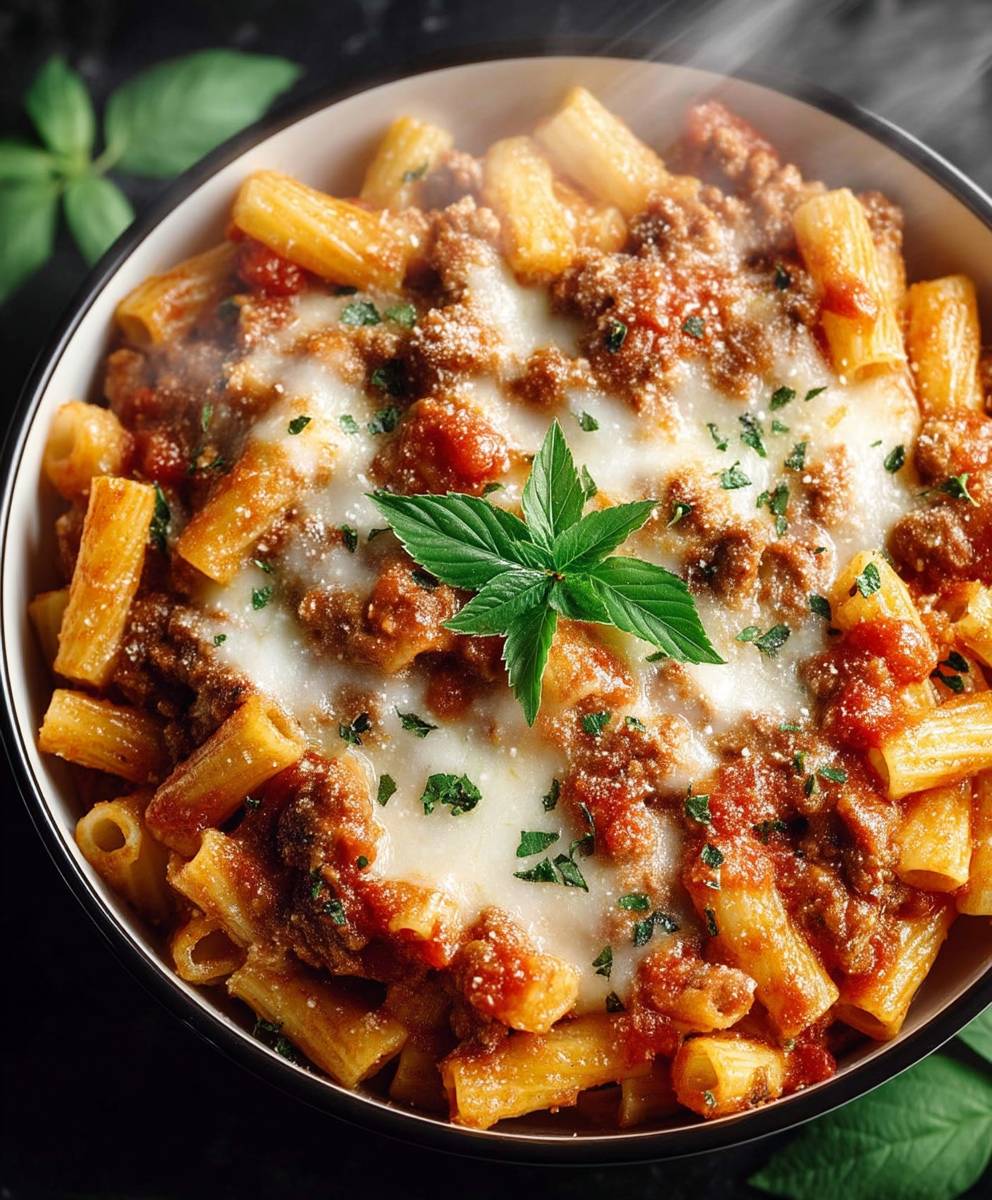 Crockpot Baked Ziti