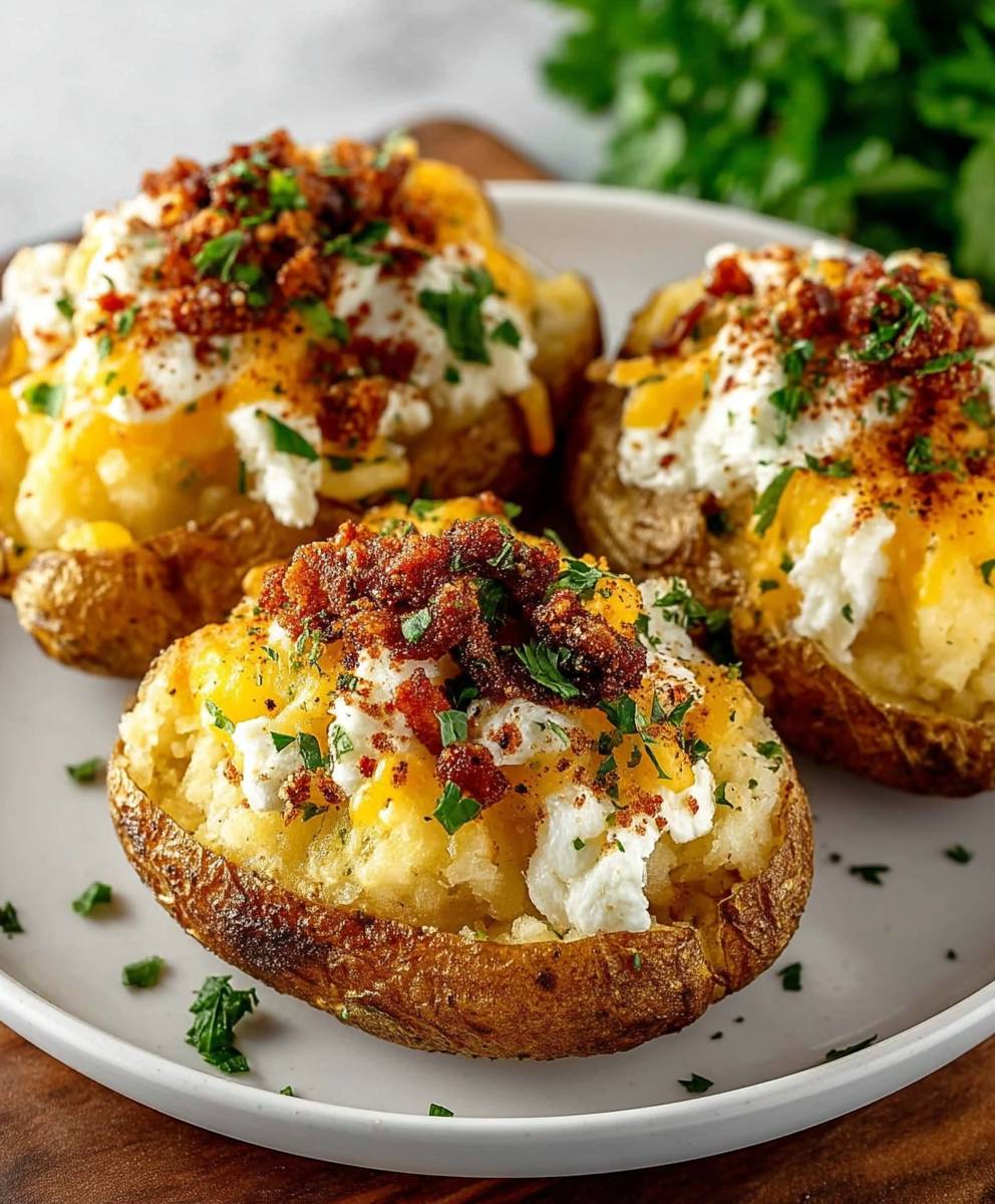Baked Potato Tacos