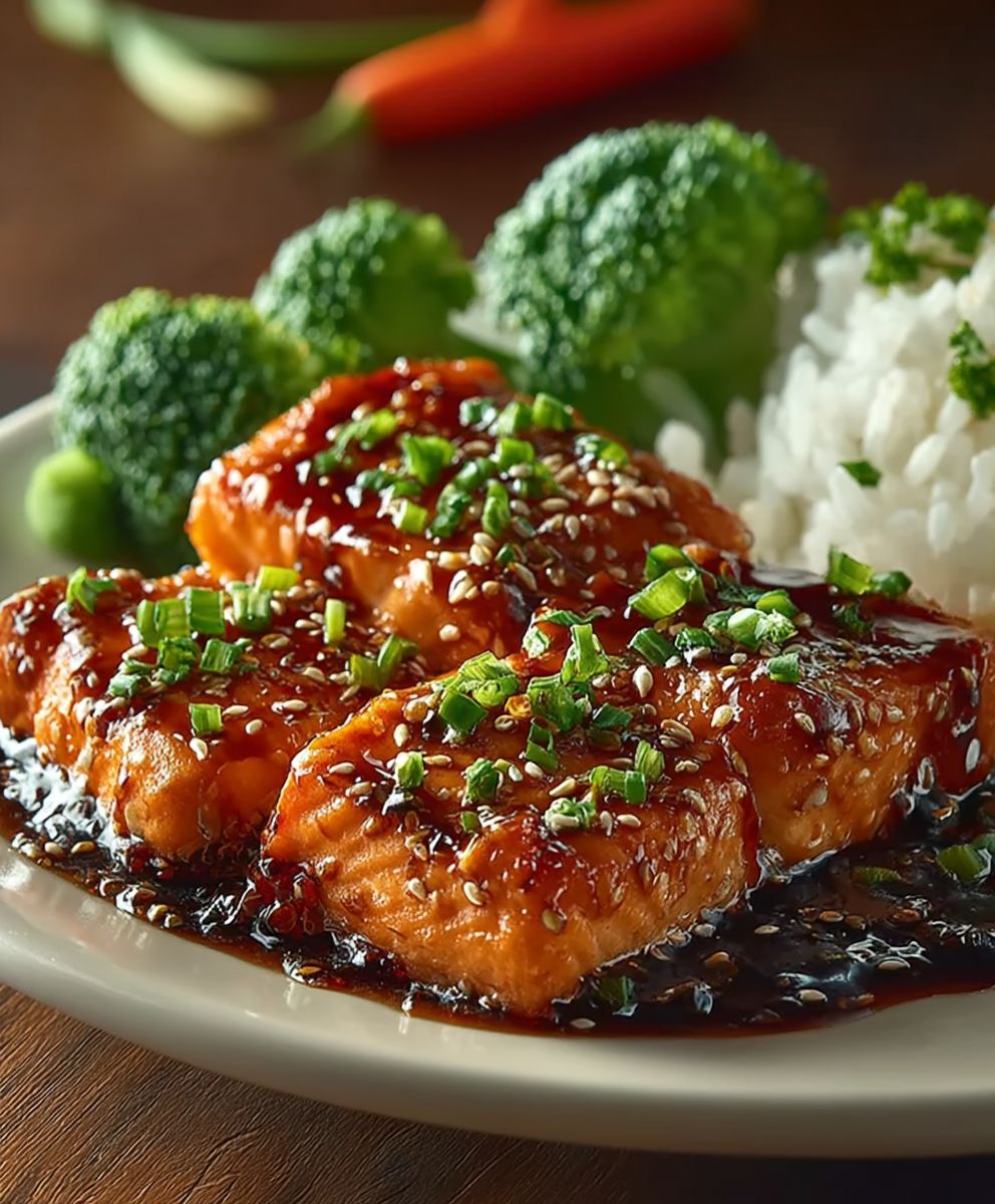 Honey Soy Glazed Salmon
