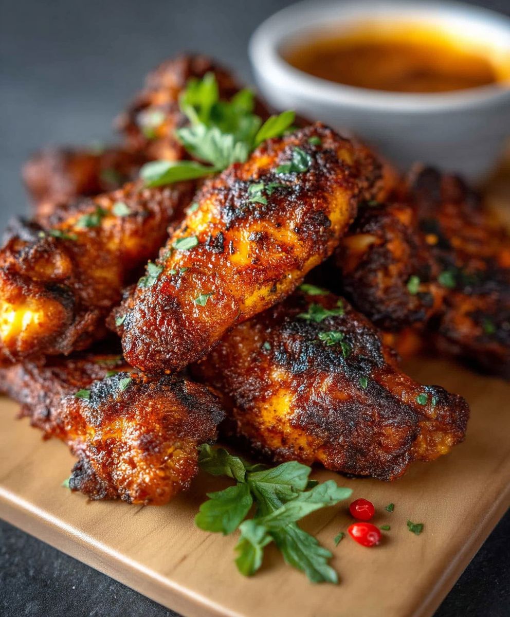 Pumpkin Spiced Chicken Wings