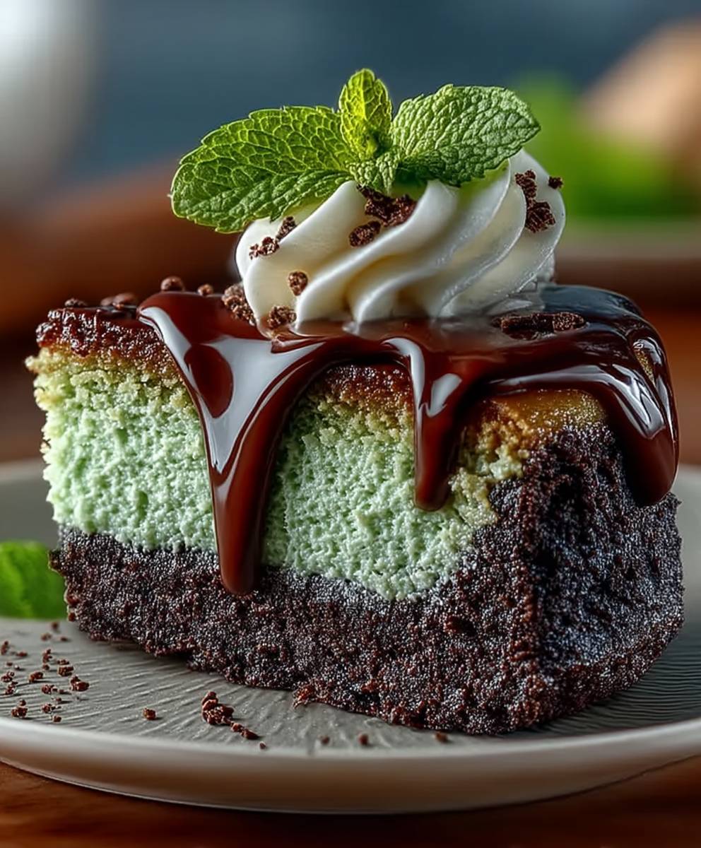Mint Chocolate Cheesecake