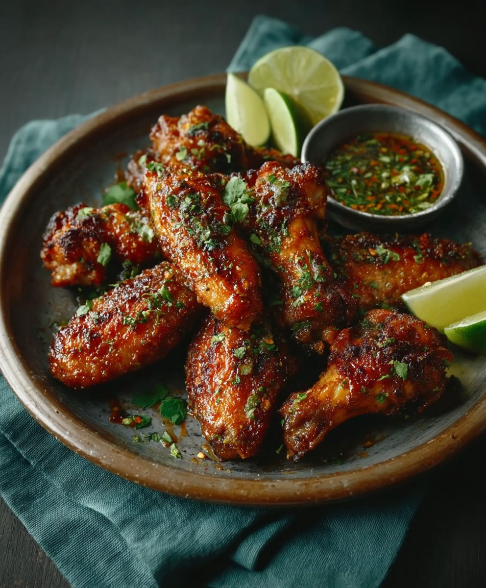 Chipotle Lime Chicken Wings