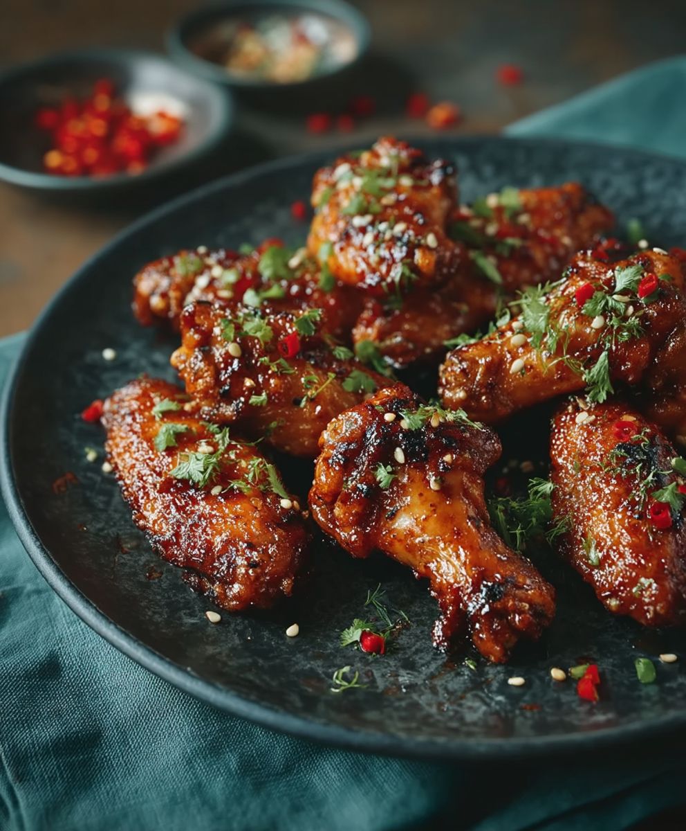Szechuan Spicy Wings