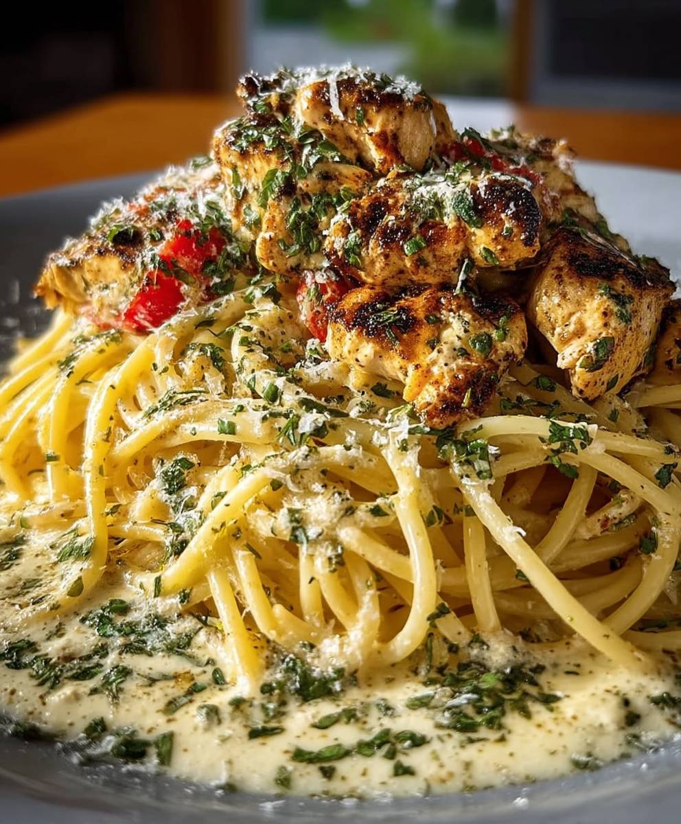 Cajun Chicken Spaghetti