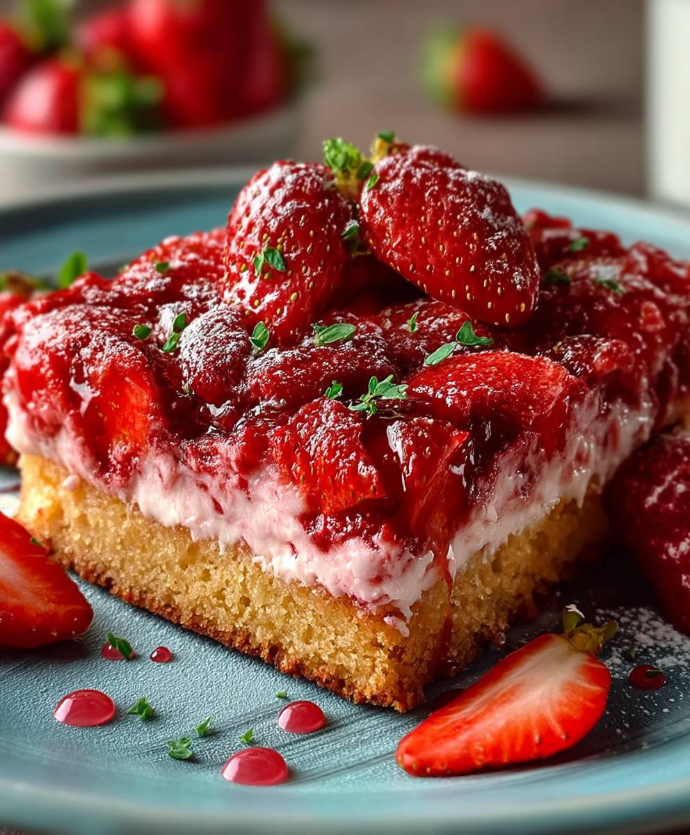 Gluten Free Strawberry Snack