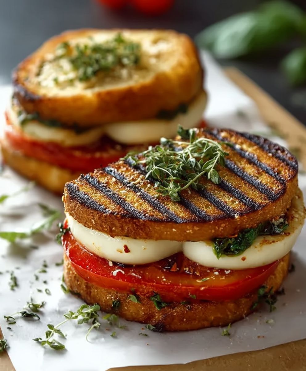 Grilled Mozzarella Sandwich