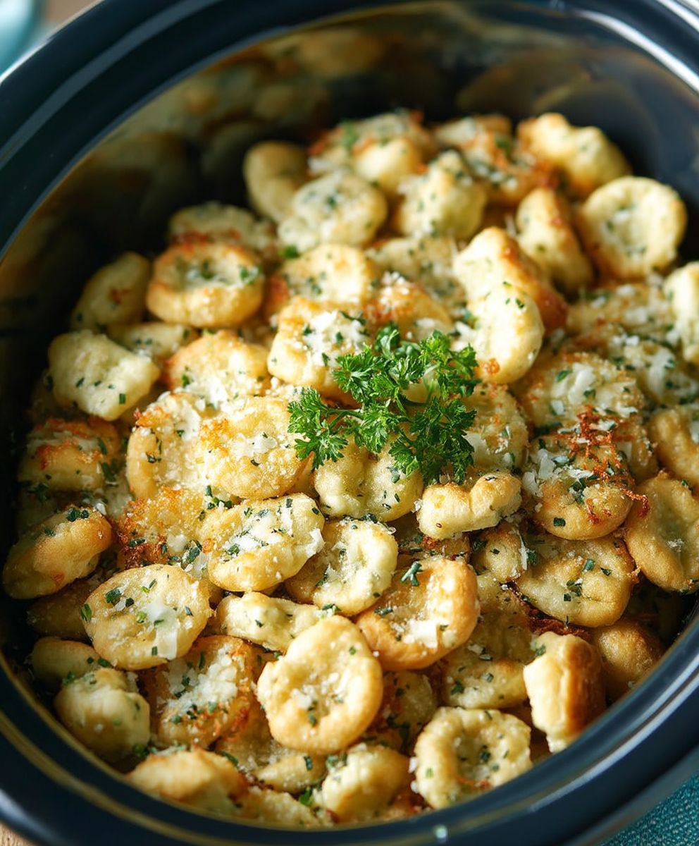 Parmesan Ranch Oyster Crackers