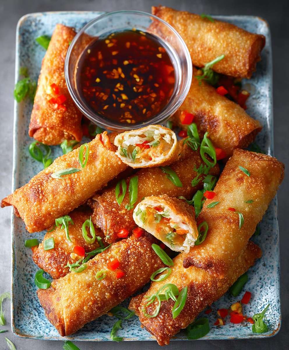 Shrimp egg rolls