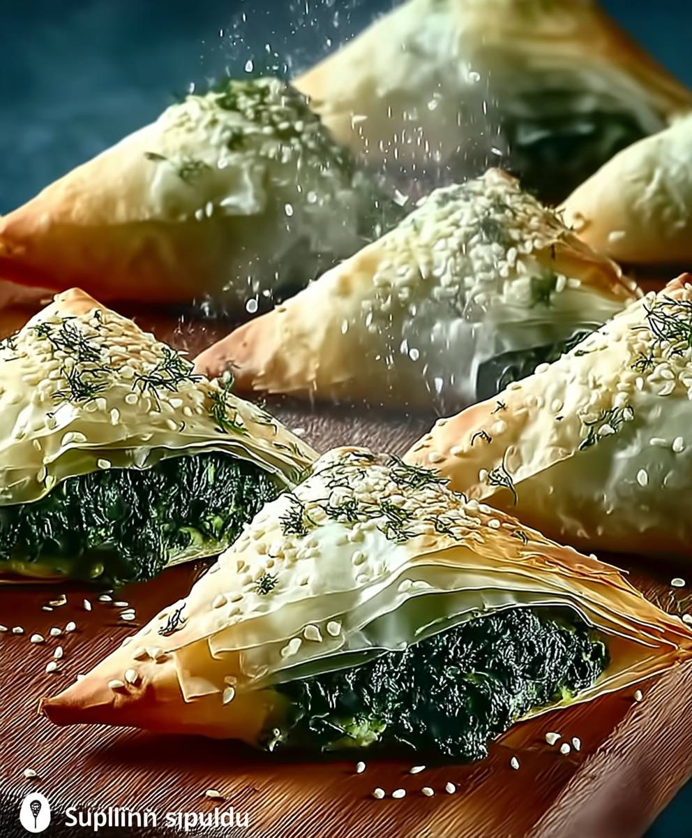 Spanakopita Triangles