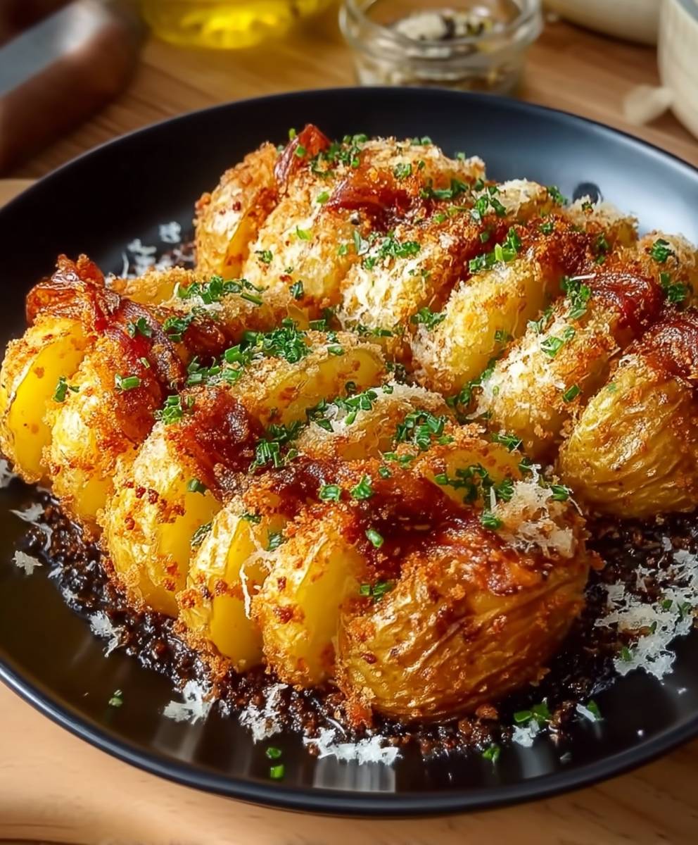 Crispy Parmesan Potato Dinner