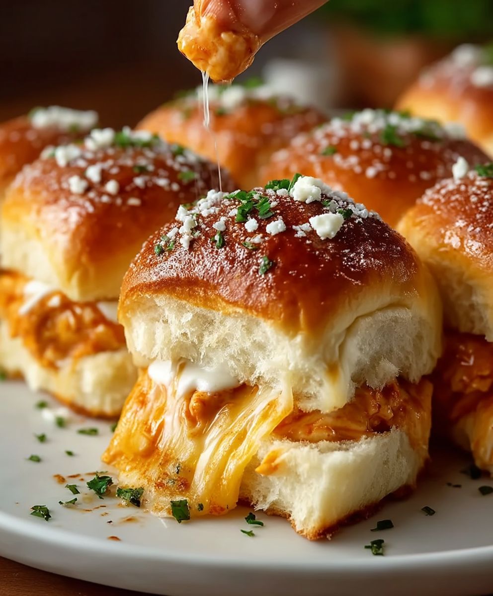 Buffalo Chicken Sliders