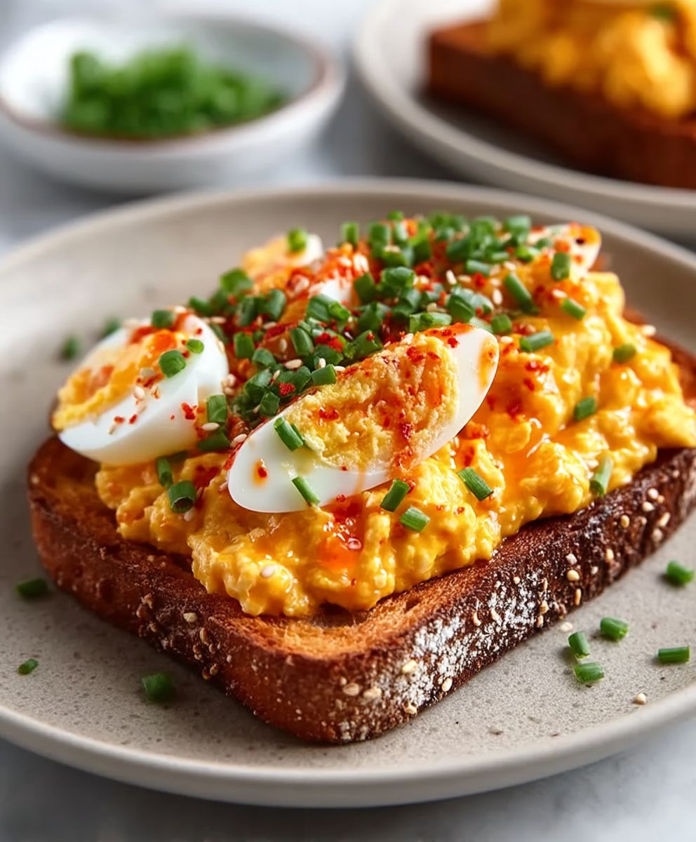 Gochujang Egg Mayo Toast
