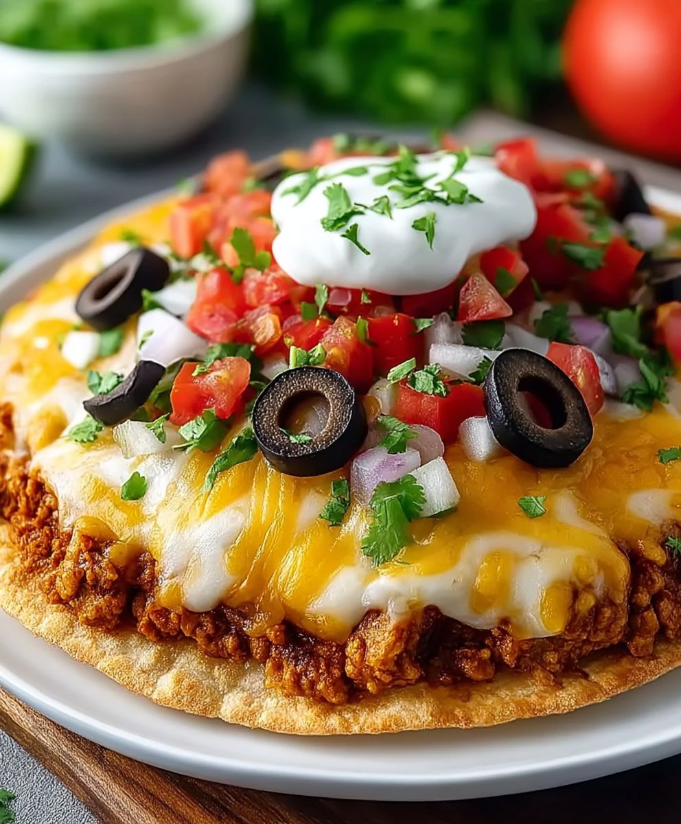 Mexican Pizza Copycat