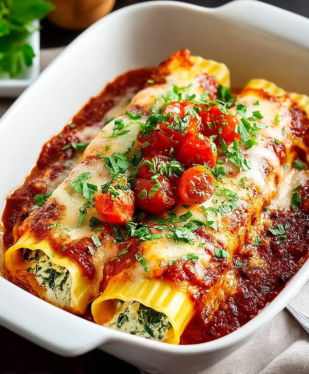 Irresistible Manicotti