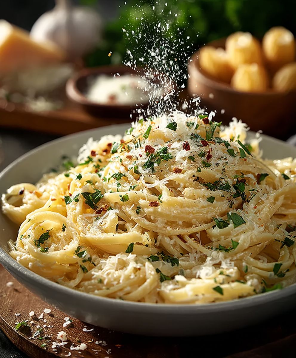 Garlic Parmesan Pasta