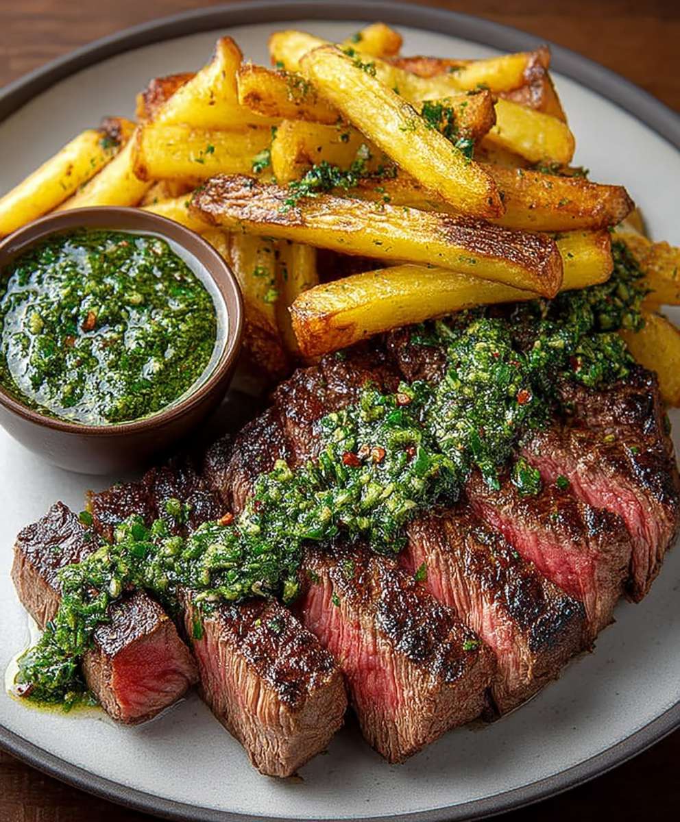Steak Frites Chimichurri