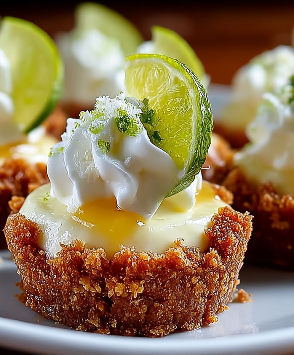 No Bake Key Lime Pies