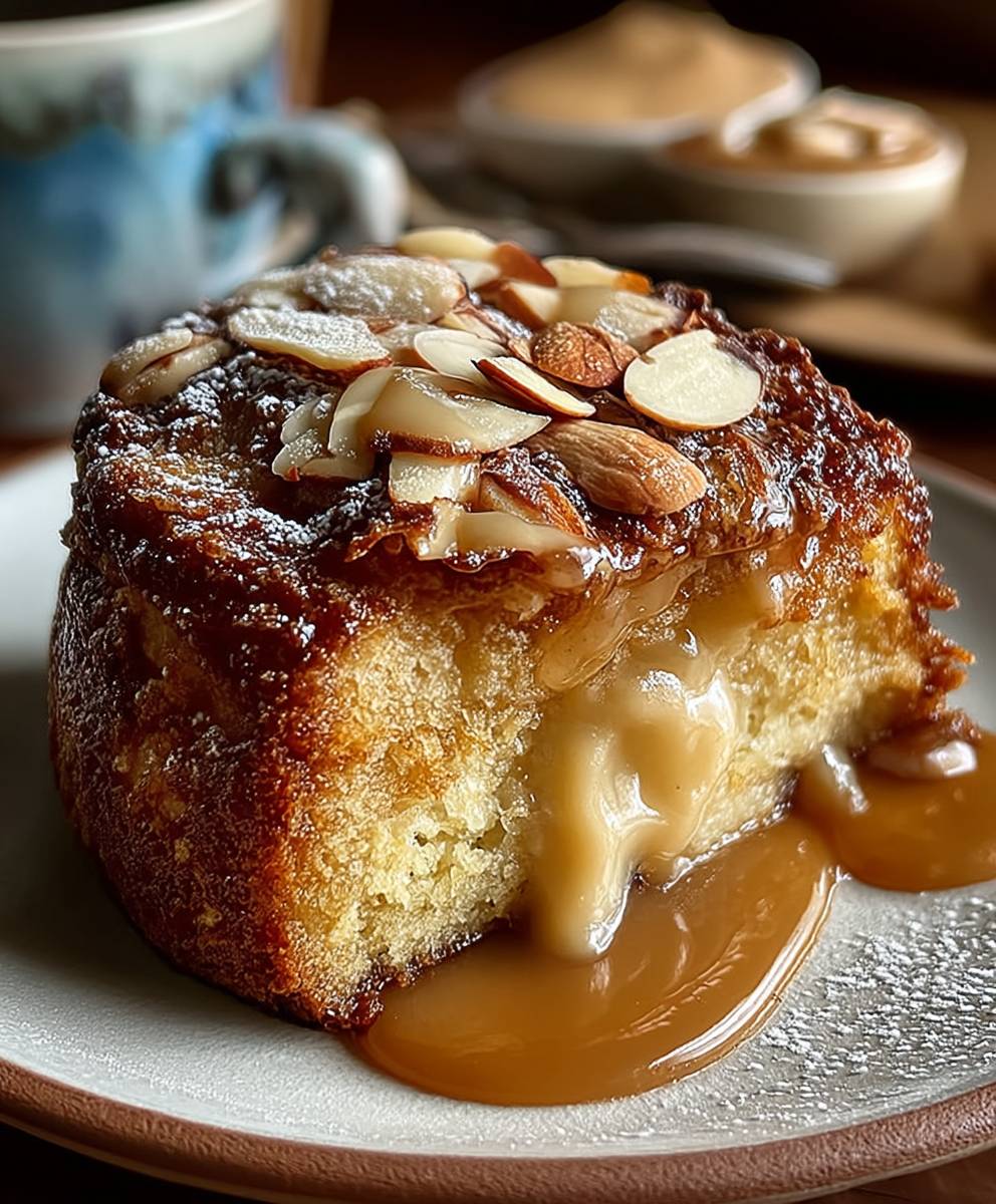 Almond Croissant Coffee Cake