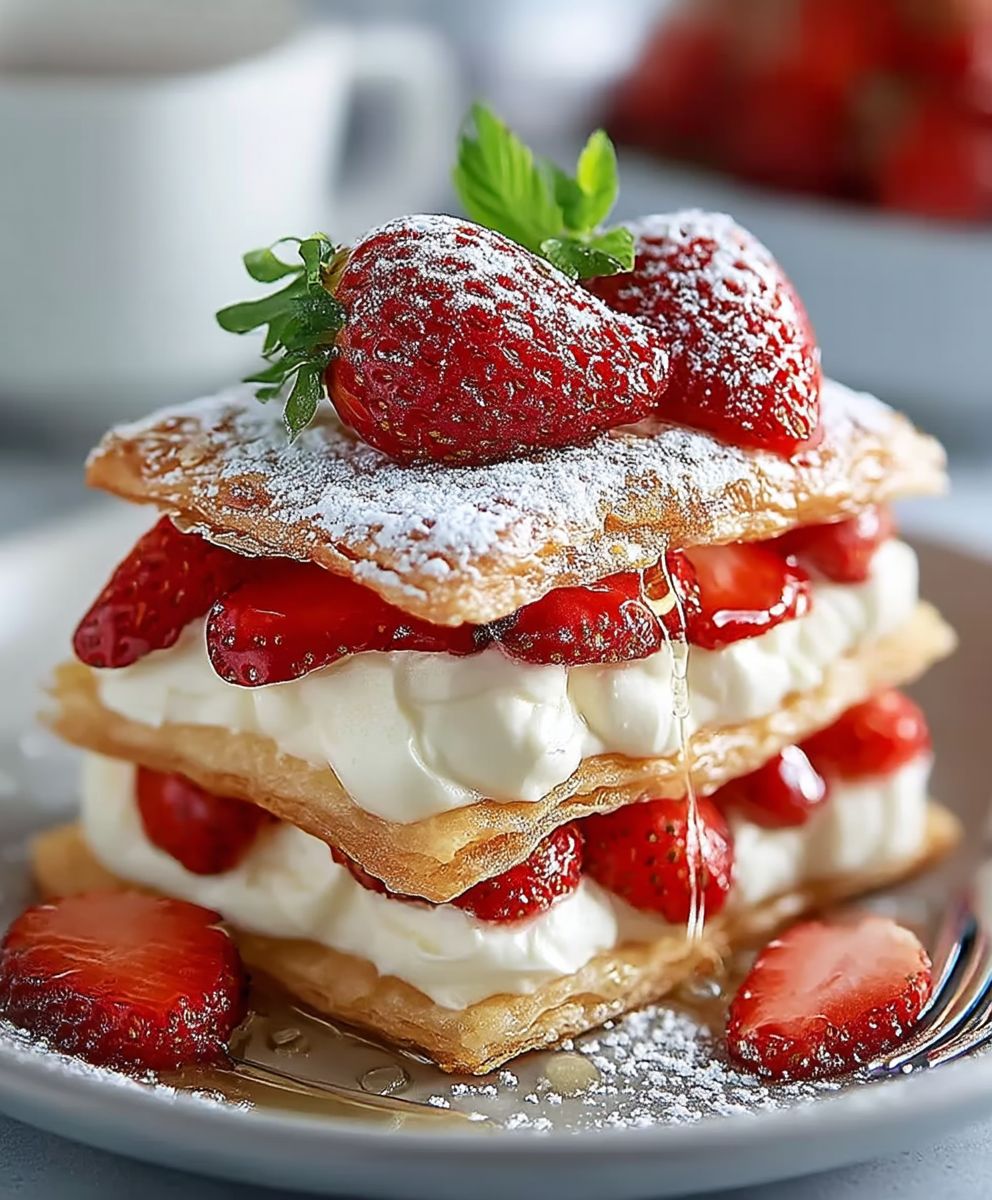 Strawberry Napoleon