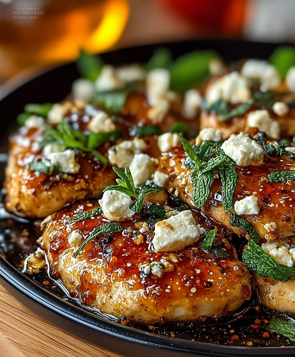 Hot Honey Feta Chicken